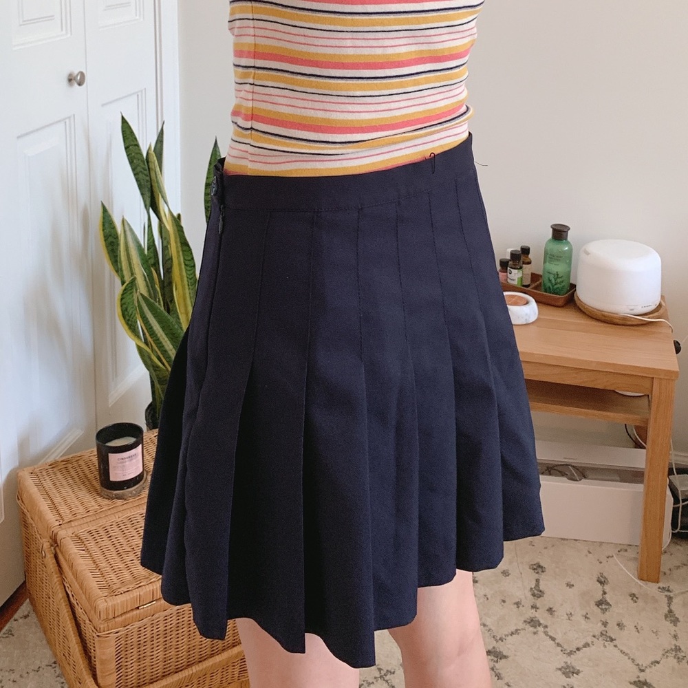 Kpop style tennis skirt